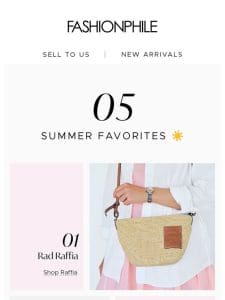 5 Accessories for Summer ??