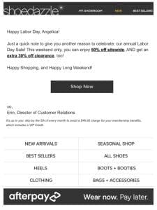 50% Off Sitewide Ends Soon