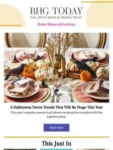 6 Halloween Decor Trends That Will Be Huge This Year