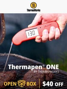 $69 Open Box Thermapen ONE， Quantities Limited!