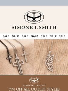 75% Off All SIS Ladies & Men’s Jewelry In Outlet!