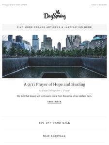 A 9/11 Prayer of Hope and Healing