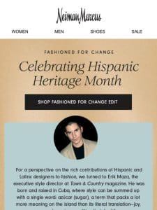 A Hispanic Heritage Month shopping edit curated just for you