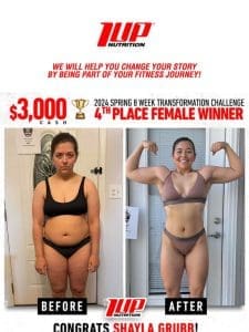 A Must See Transformation $3，000 Cash Winner