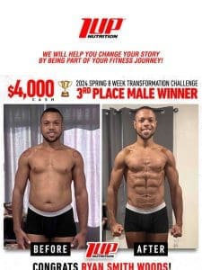 A Must See Transformation $4，000 Cash Winner