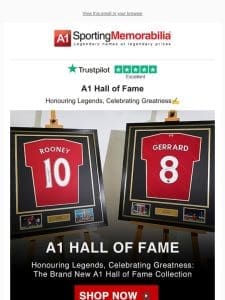 A1 Hall of Fame