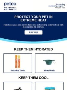 ALERT: Is your pet protected from extreme heat? ??