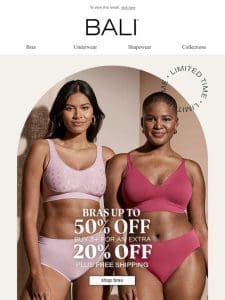 ALL Bras Buy More， Save More