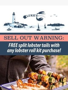 ALMOST GONE! *Free* lobster tails ????