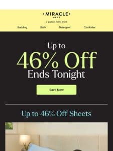 Act fast， your 46% off is expiring!