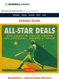 All-Star Deals End Soon! Shop Now!