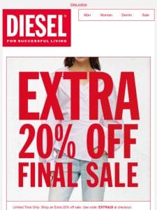 Almost Gone: Extra 20% Off Sale