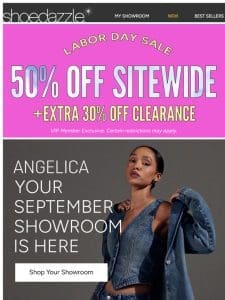 Angelica， Your New September Showroom Is Ready!