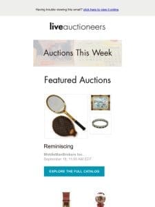 Auction Calendar