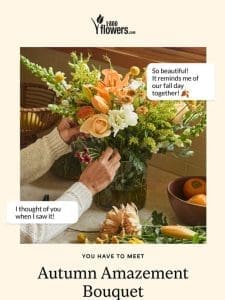 Autumn’s must-have bouquets