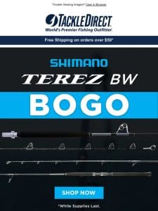 BOGO FREE Shimano Terez Rods