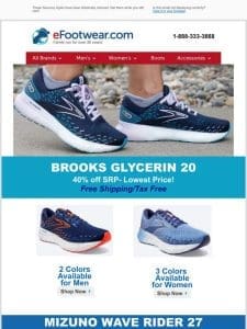 BROOKS BLOWOUT & FREE FREIGHT ????