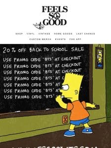 Back To School Sale