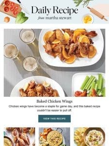 Baked Chicken Wings