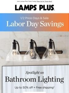 Bathroom Lighting on Sale – Simple Way to Refresh