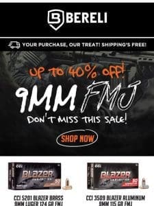 ?? Be Weekend Ready! 9mm FMJ SALE SALE SALE!