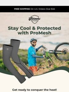 Beat the Heat with All-New ProMesh Sleeves! ????