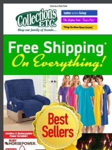 Best Sellers with Free Shipping: Don’t Miss Out!