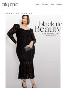 Black Tie Beauty With 25% Off* Formal