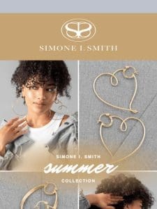 Brand New Simone I. Smith Hoop Earrings!