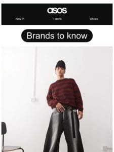 Brands to know