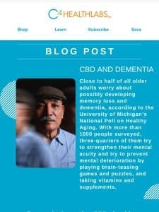 CBD and Dementia