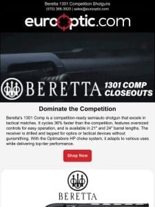 CLOSEOUTS: Hundreds Off Beretta 1301 Competition Shotguns!