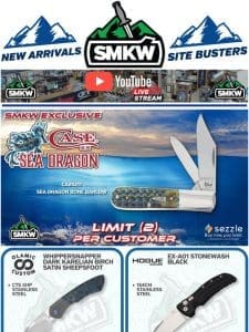 Case SMKW Exclusive Sea Dragon Barlow Available NOW!