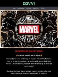 Celebrate 85 Years of Marvel!