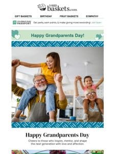 Celebrate Grandparents Day