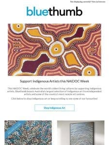 ?? Celebrating Indigenous art this NAIDOC Week