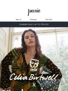 ?? Celia Birtwell X Joanie Has Arrived!