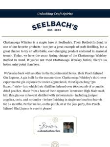 Chattanooga Peach Gin Experimental & Spring 2020 Bottled-In-Bond