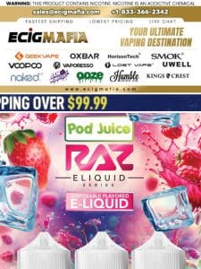 Check Out Our Bestseller E-juices!?? – POD JUICE | INNEVAPE ????