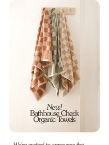 Check out our newest towels