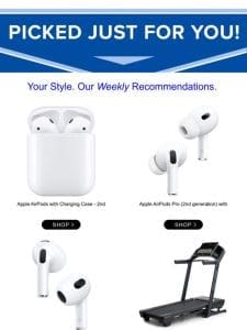 Check out the Apple AirPods with Charging Case & more…