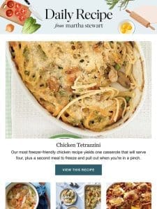 Chicken Tetrazzini