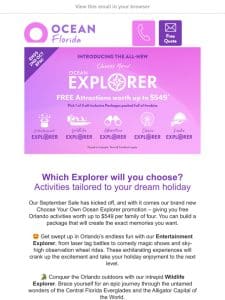 Choose your own Ocean Explorer