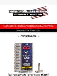 ?? Closeouts On 22lr Ammo Today ??