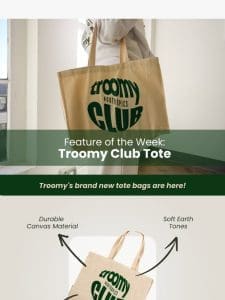 Club Feature: New Tote Bags