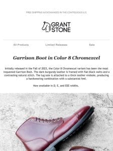 Color 8 Garrison Boot