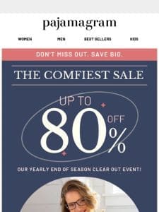 Comfiest Sale! Up To 80% OFF! Hurry! ​