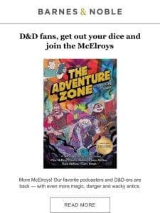 D&D fans， get out your dice and join the McElroys