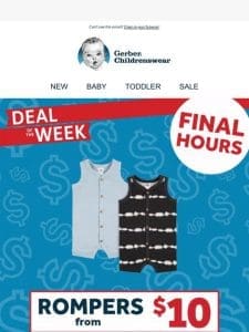 Deal of the Week Ends at Midnight ??