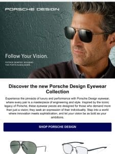 Discover the new Porsche Design Eyewear Collection